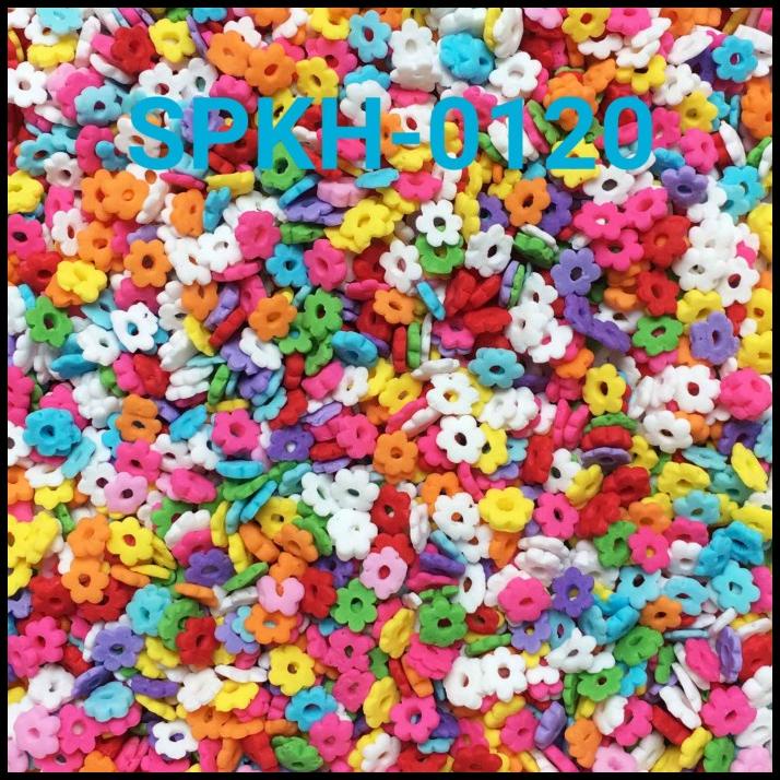 

HOT DEAL SPKH-0120 SPRINKLES SPRINKLE SPRINKEL 500GR BUNGA CONFETTI !!!
