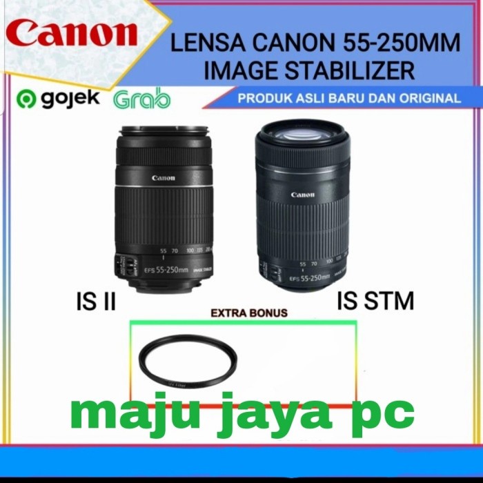 LENSA CANON EFS 55-250MM IS STM