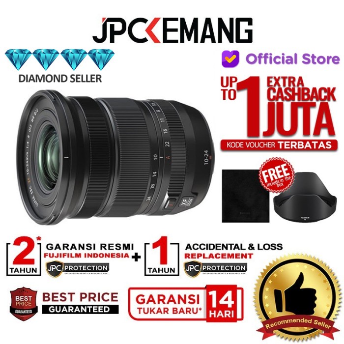 Fujifilm XF 10-24mm f4 R OIS WR Fujinon Fuji XF10-24mm f/4 RESMI