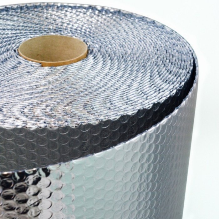 Promo Bubble Wrap Alumunium Foil - Bubble Foil Roll 120Cm X 25 M