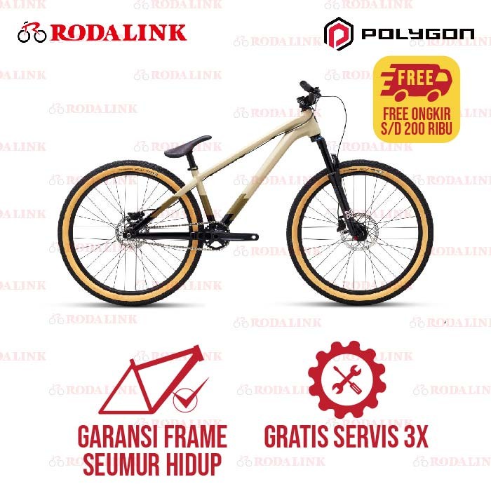 Promo Polygon Sepeda Dirt Jump Bmx Trid