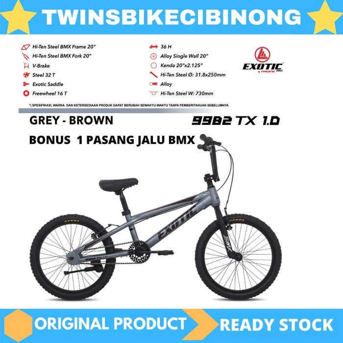 Promo Sepeda Bmx 20 Exotic 9982 Tx 1.0