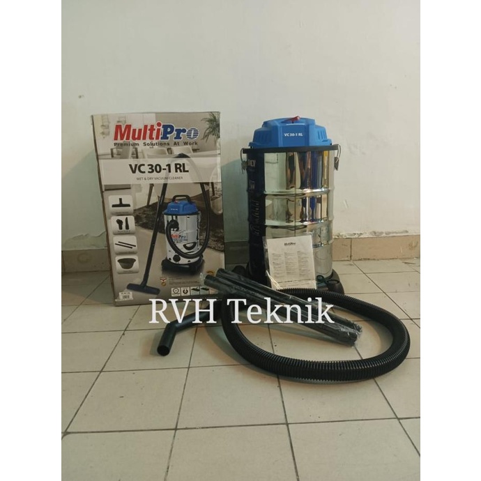 Multipro Vc30-1Rl Vacuum Cleaner Wet And Dry Vc 30 - 1 Rl Basah&Kering Laksmitriyana