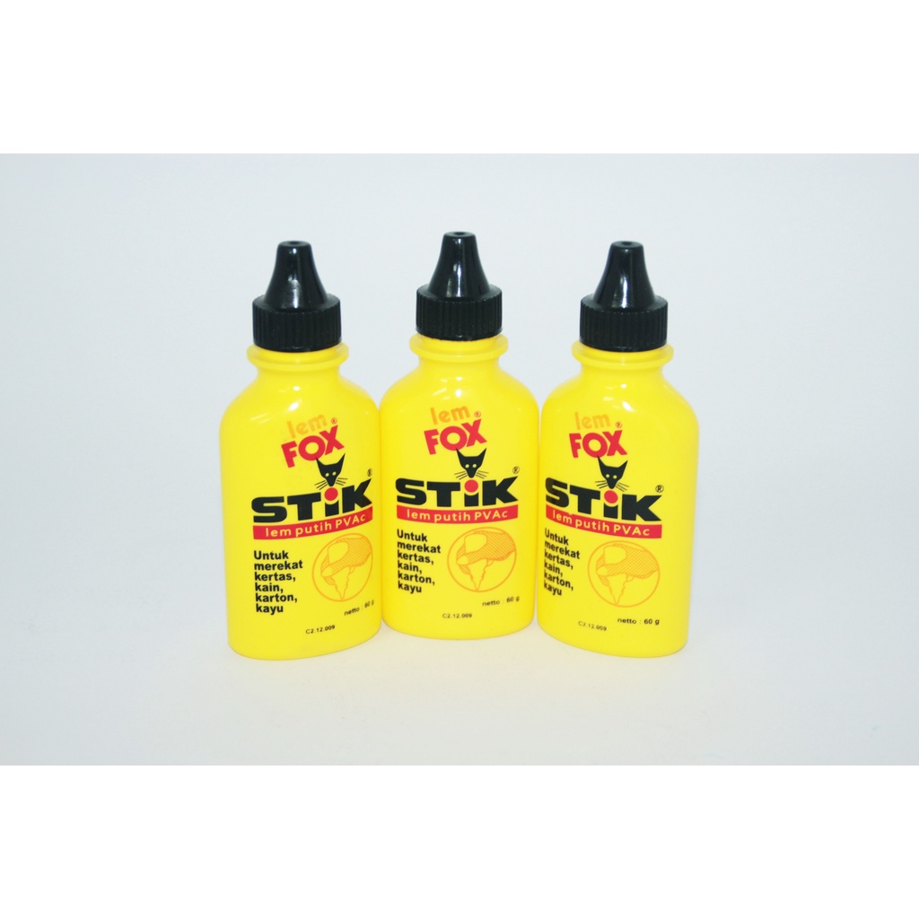 

Lem Fox Botol 60Gr PVAC