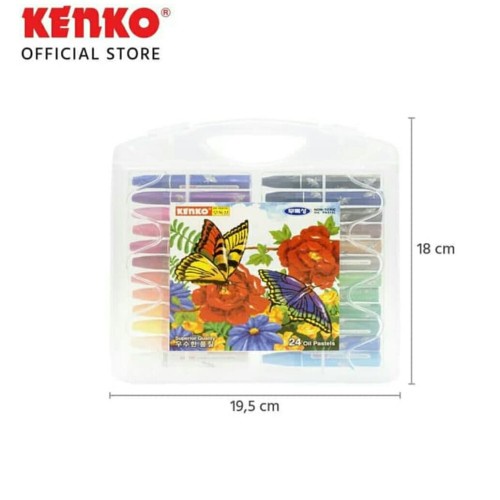 

OIL PASTEL KENKO 24 CLR