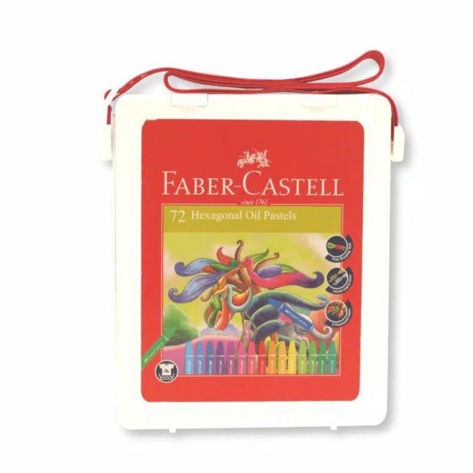 

OIL PASTEL FABER CASTELL 120172 HEXA OP BAG ISI 72 WARNA