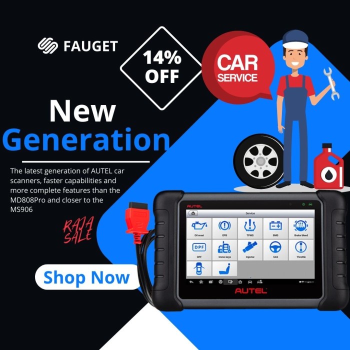 [Baru] Scanner Mobil Maxicheck Mx808S Generasi Selanjutnya Dari Scaner Mx808 Terbatas