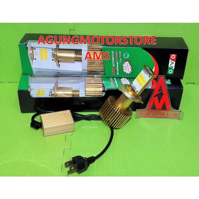 [Baru] Bohlam Led Cree Automotive Headlamp V-Series H4 Ovvio 12V 13W/16W Terbatas