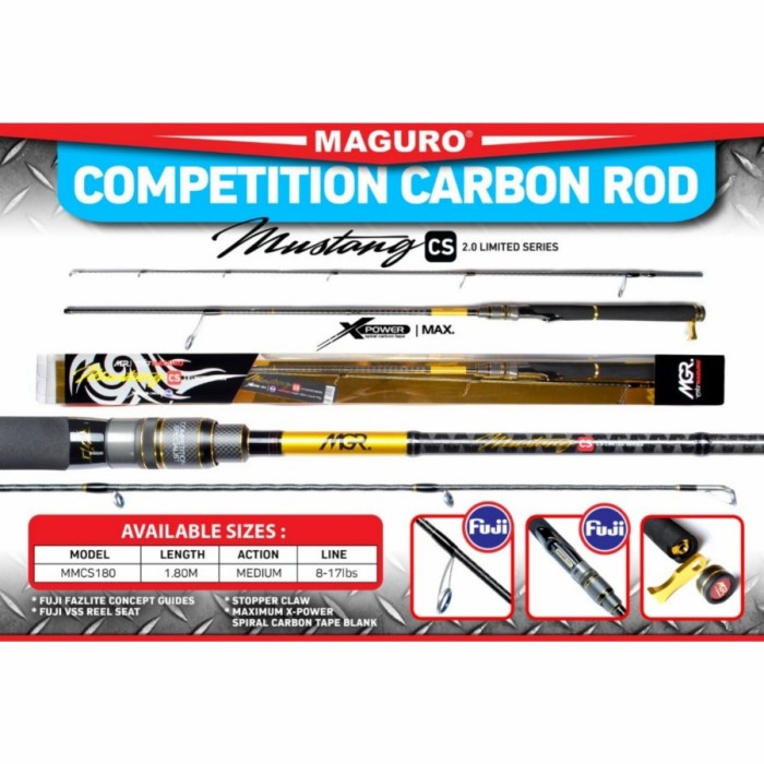 ✨Ori Joran Maguro Mustang Cs 180M Terbaru