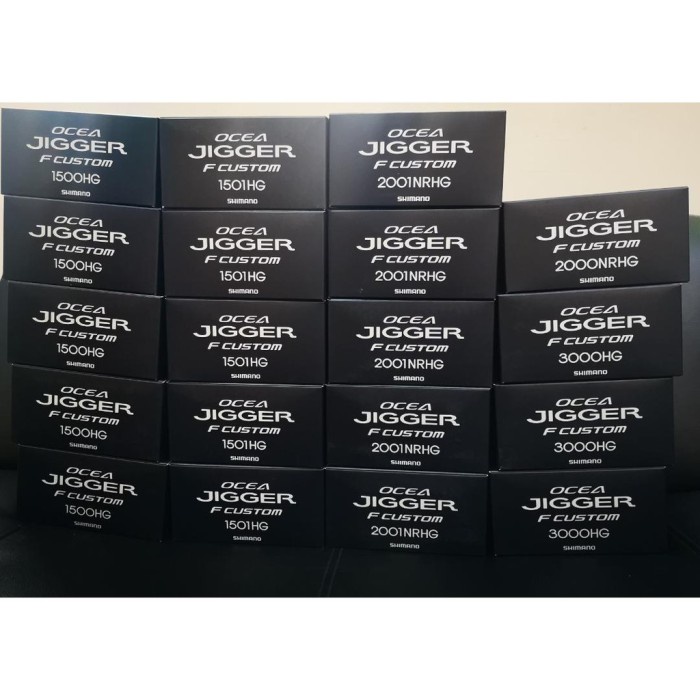 ✨Ori Shimano Ocea Jigger F Custom 3000Hg Model 2019 Termurah Free Packing J Limited