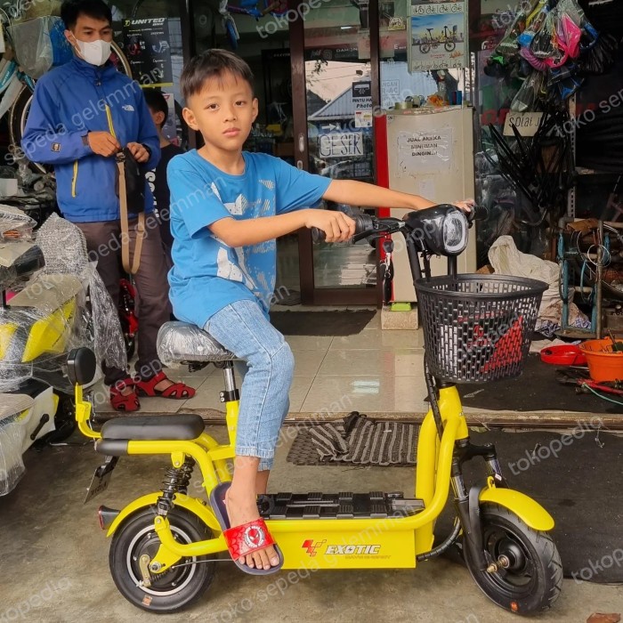 ✨Ori Scooter Skuter Listrik Duduk Exotic Et Hb 320 Limited