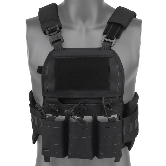 ✨New Fcpc V5 - Ferro Concepts Reps - Plate Carrier Vest - Ktar Black Bisa Sameday
