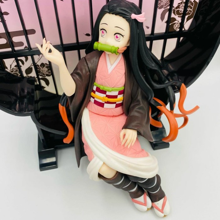 ✨New Action Figure Nezuko Kamado Kimetsu No Yaiba Layer Scape Prize B Terbatas