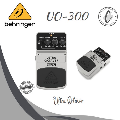 ✨New Behringer Uo300 Ultra Octaver 3-Mode Octaver Effect Pedal Uo-300 Diskon