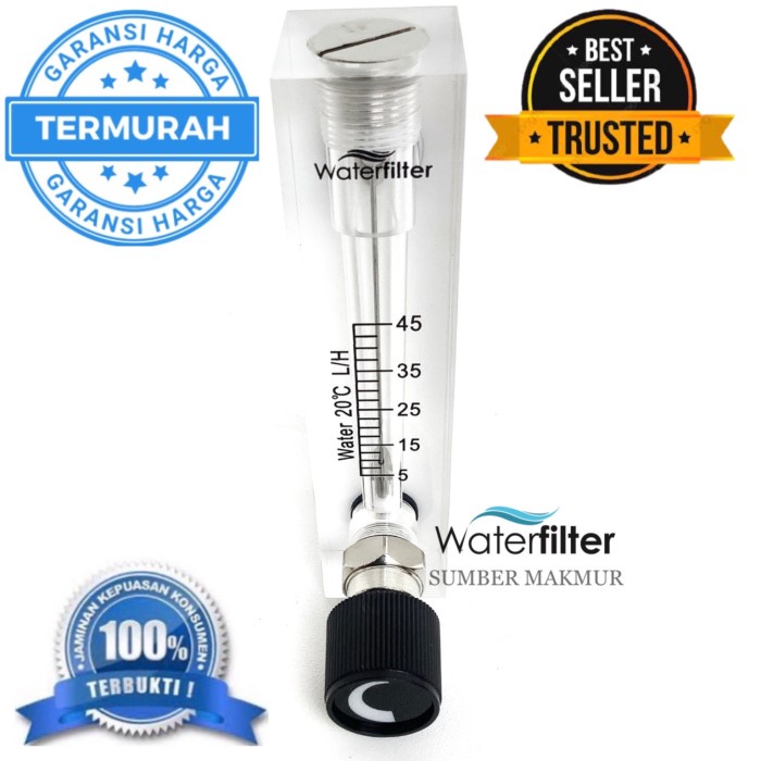 ✅Termurah Flowmeter 45 Lph Drat Luar Berkualitas
