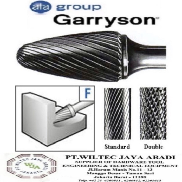 ✅Ready Garryson - Carbide Burrs Rotary Tungsten Extra Long Gcz9700Dxl England Berkualitas