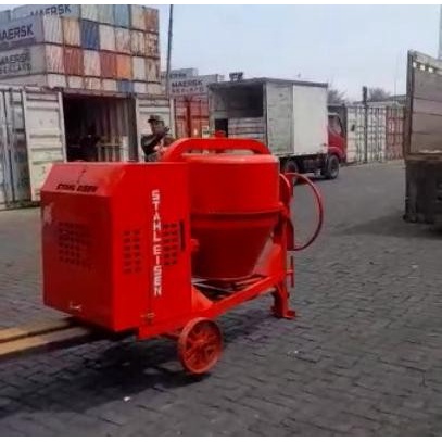✅New Ori Molen Cor Beton Pabrikan Stahleisen - Lengkap Dengan Mesin Penggerak Berkualitas