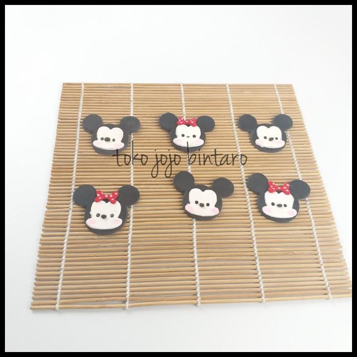 

BEST DEAL HIASAN CAKE GUMPASTE MICKEY TSUM2 ISI 6 MICKEY MINI / MCKYTSUM !!!!