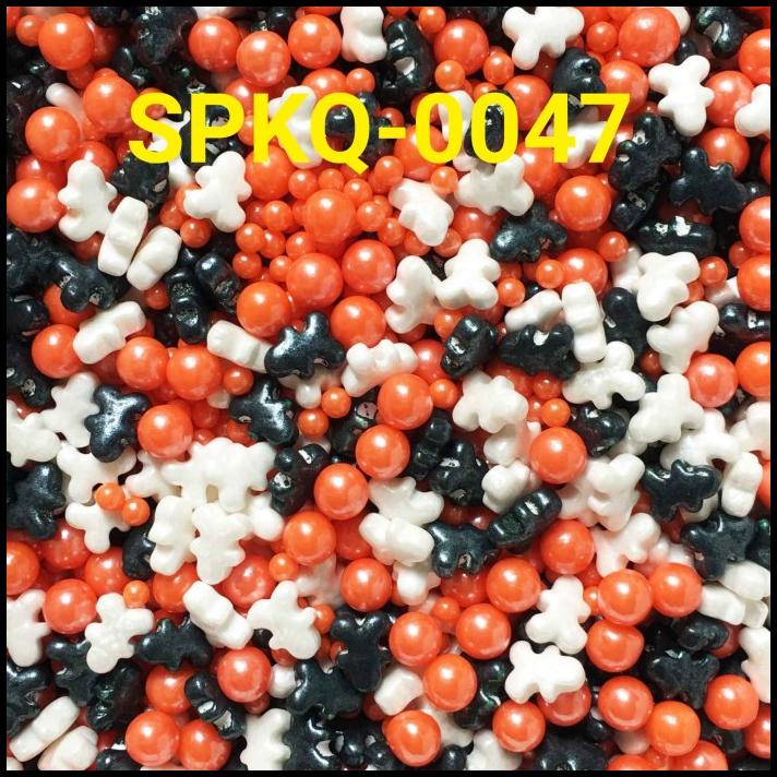 

TERMURAH SPKQ-0047 SPRINKLES SPRINKLE SPRINKEL 250GR MUTIARA GINGERBREADMAN