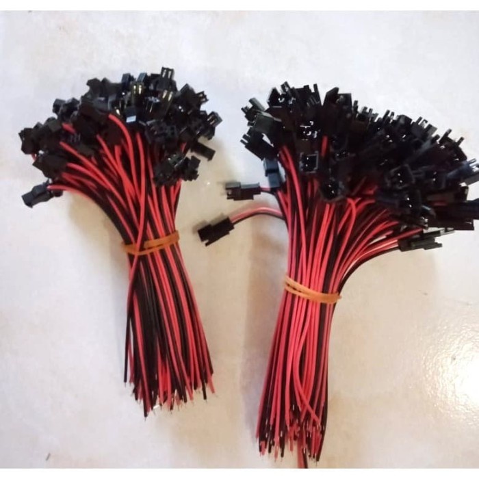 Kabel Konektor 2 Pin SM Connector Cable 2pin Male Female Pair Socket
