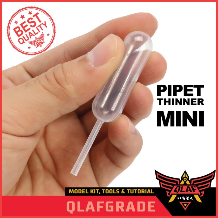 

PIPET MINI AKURAT tetes pendek kecil dropper transfer thinner cairan