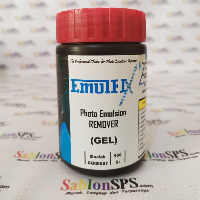 

Ghapus Afdruk Film Sablon Emulfix