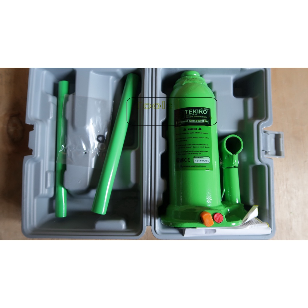 TEKIRO Dongkrak Botol 6T/ Dongkrak Mobil/ Hydraulic Jack