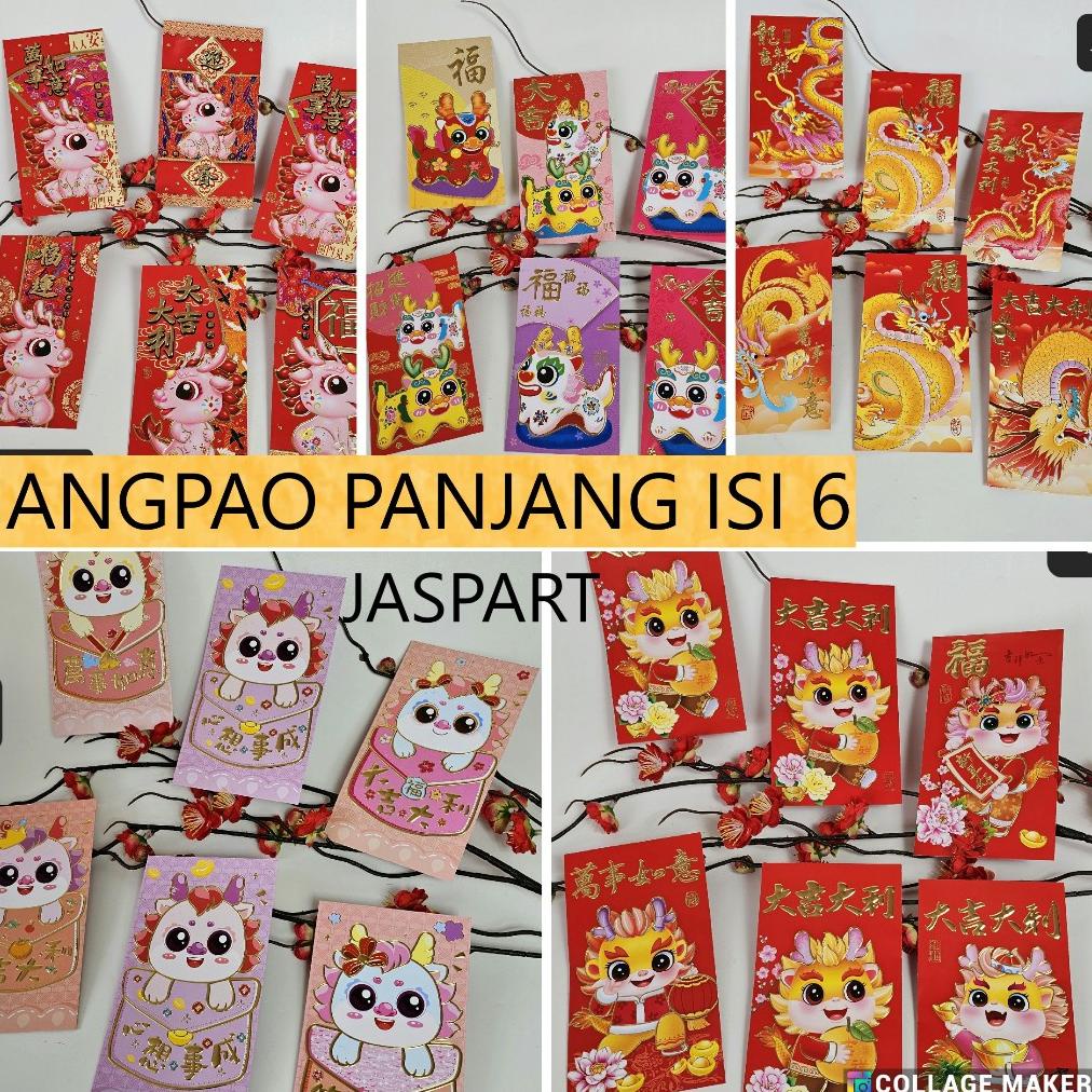 

Angpao Hong Bao Imlek Panjang Shio Naga 2024 Angpao Panjang Imlek 2024