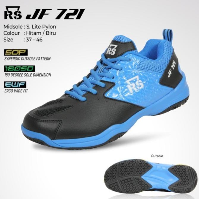 Sepatu Badminton Rs Reinforce Speed Jf 721 Jf 722 Original Kode 655