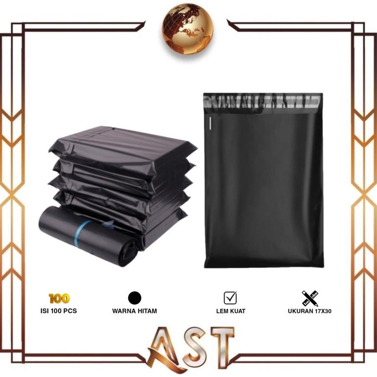 Kantong Plastik Polymailer 10x20 / 15x24 / 17X30 / 20x34 / 25X39 isi 100pcs HD Packing Tebal Polymer