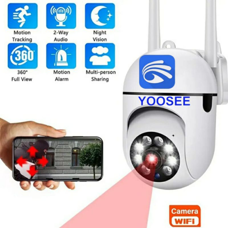 IP Camera Mini YOOSEE Wifi Full HD PTZ 8MP