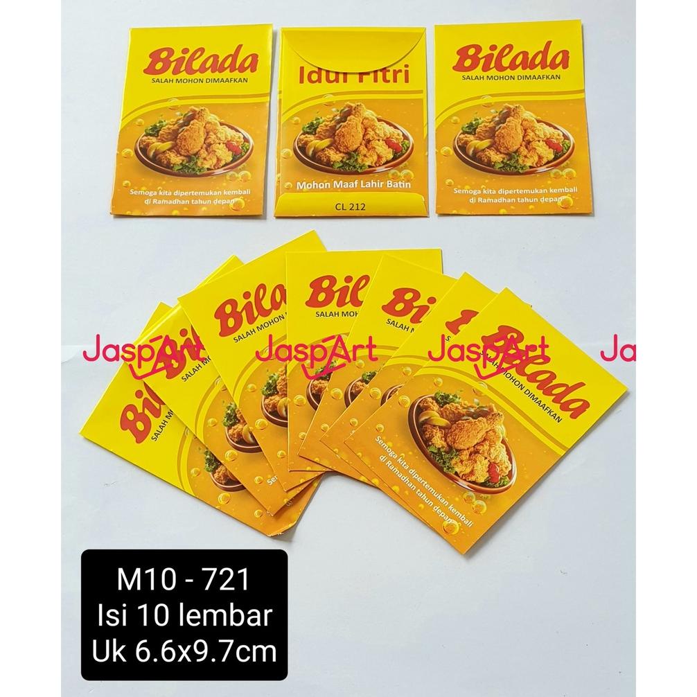 

Amplop Lebaran Idul Fitri Snack Unik Kekinian 1 Pack Isi 10 Siap Pakai Ukuran Medium