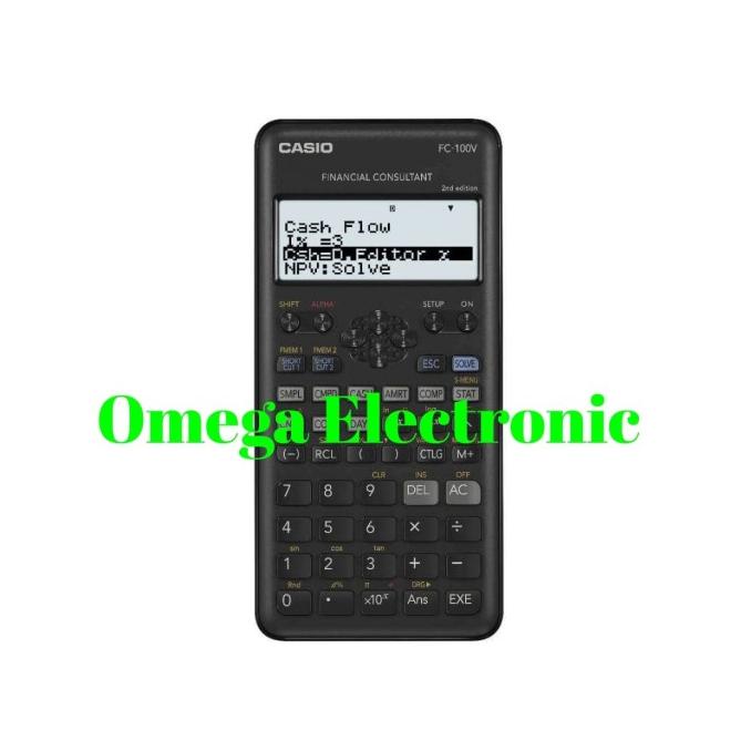 

Casio FC 100V - Financial Calculator