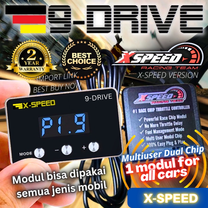 9 Drive Throttle Controller Pajero Xpander Triton Outlander Grandis