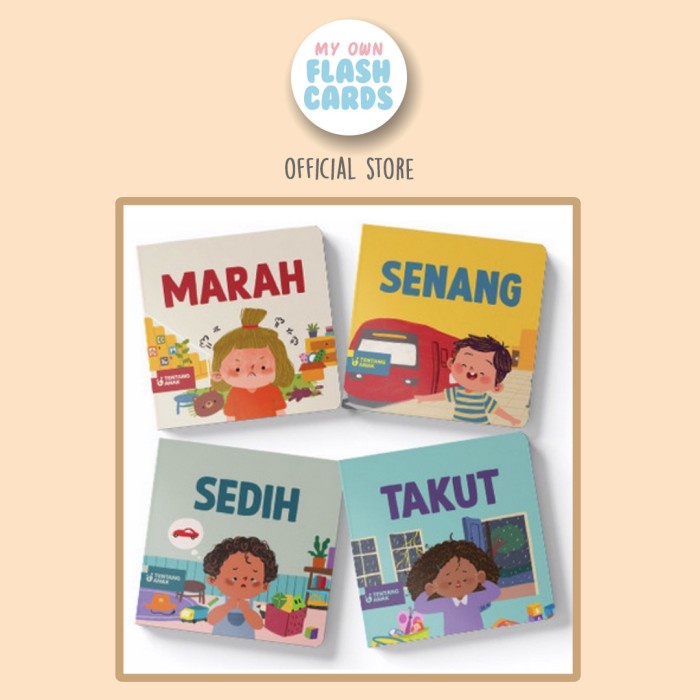 

Harga!! ard ok Tentang Anak Kenali Emosi Marah Senang Sedih Takut Edukasi