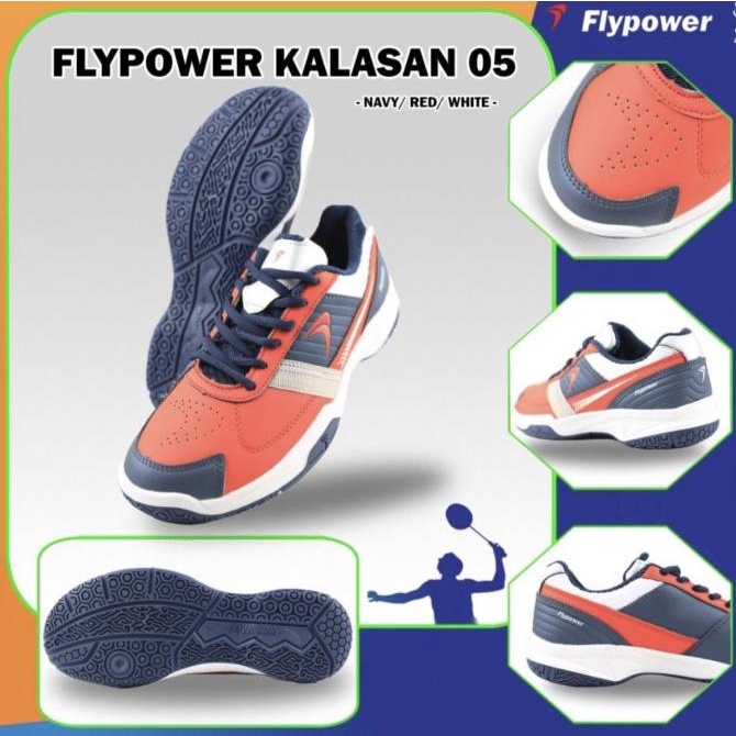 Sepatu Badminton Flypower Kalasan 05 Original Kode 162