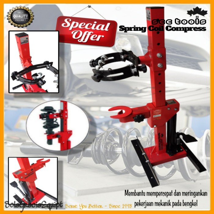 Hydraulic Spring Coil Compress - Alat Press Spring Coil ShockBreaker