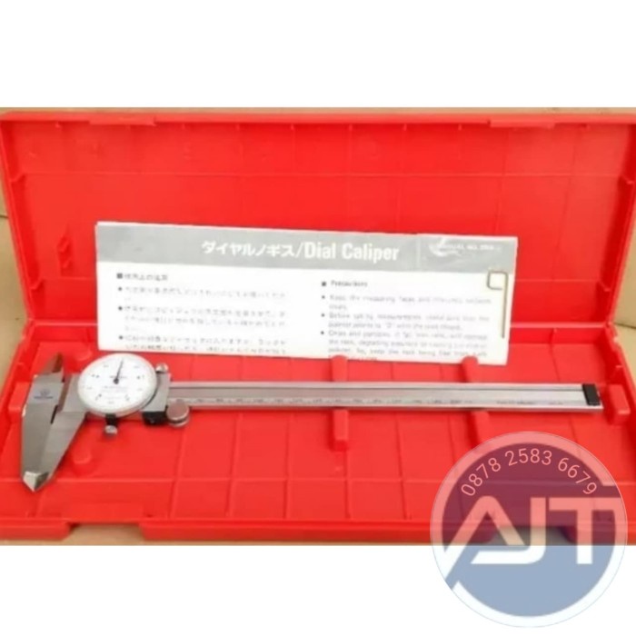 ✅Sale AjtSigmat Dial Caliper 8 Inch Mitutoyo Jangka Sorong Jarum 200 Mm Berkualitas