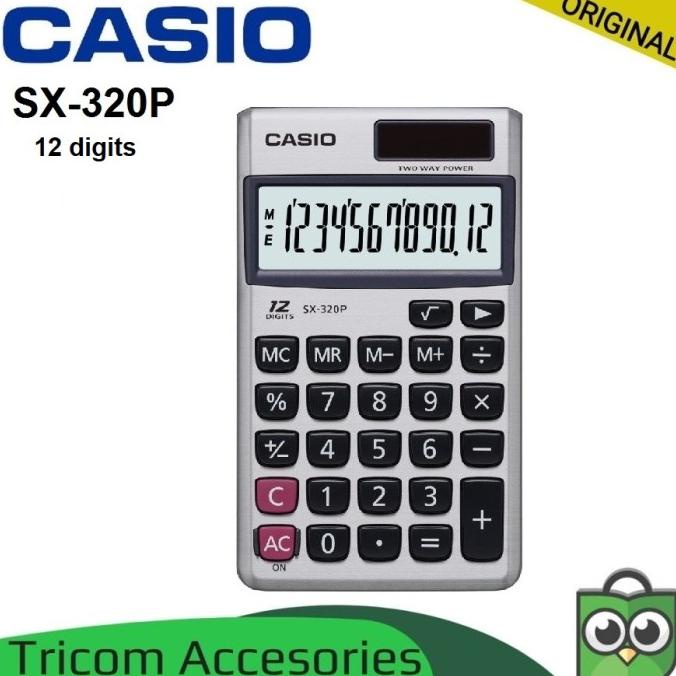 

Kalkulator / Calculator Casio SX-320P 12 Digits