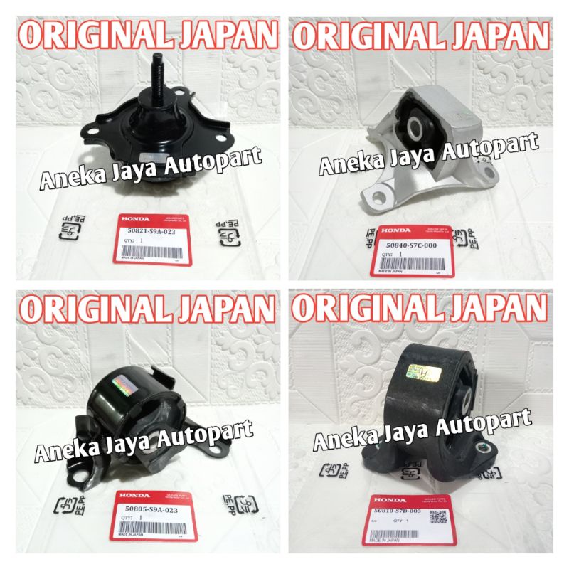 engine mounting set crv gen2 gen 2 manual 2002-2006 original