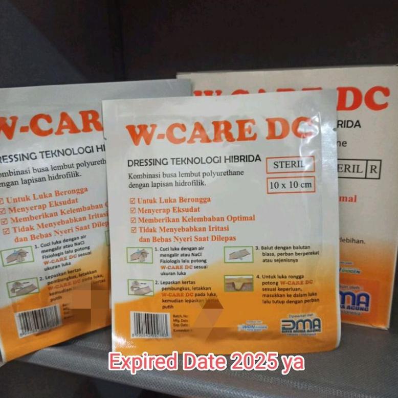 Update W-CARE DC / WE CARE DC  / W CARE DC / WCARE DC perban balutan untuk luka ~