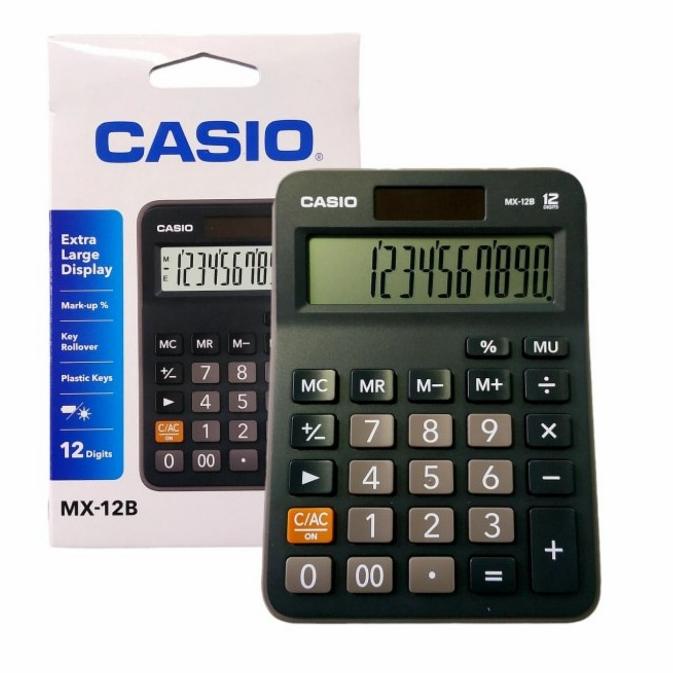 

Casio kalkulator MX-12b 12 digits/black and white