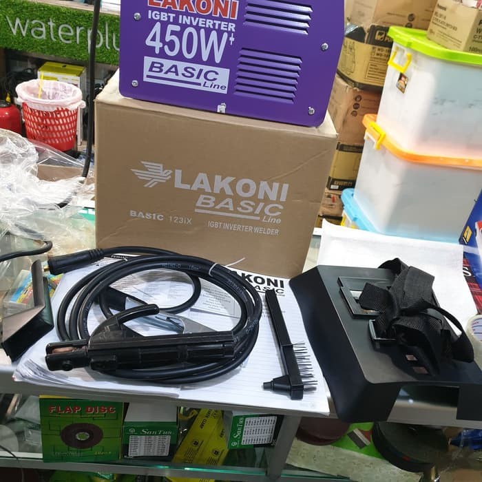 ✅Baru Mesin Las Lakoni Falcon 123Ix Trafo Las Lakoni 123 Ix 450 Watt Terbaru