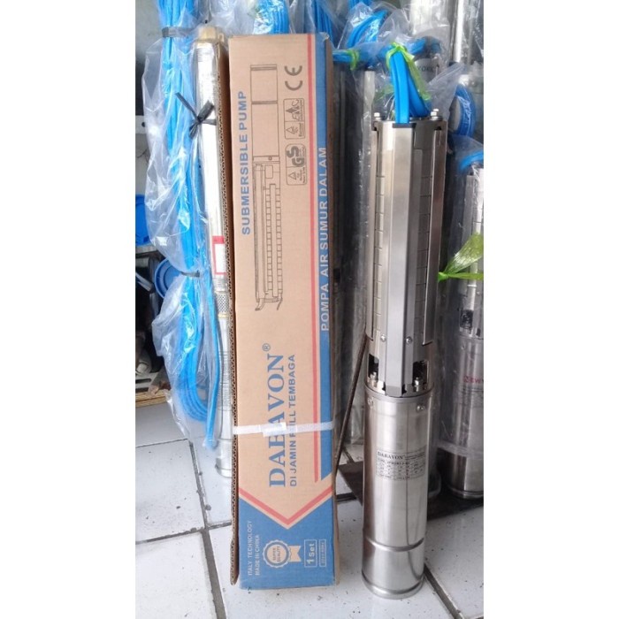 ✅Baru Pompa Satelit/Submersible 4” Terbaik Mc 075 Hp Stainless Berkualitas