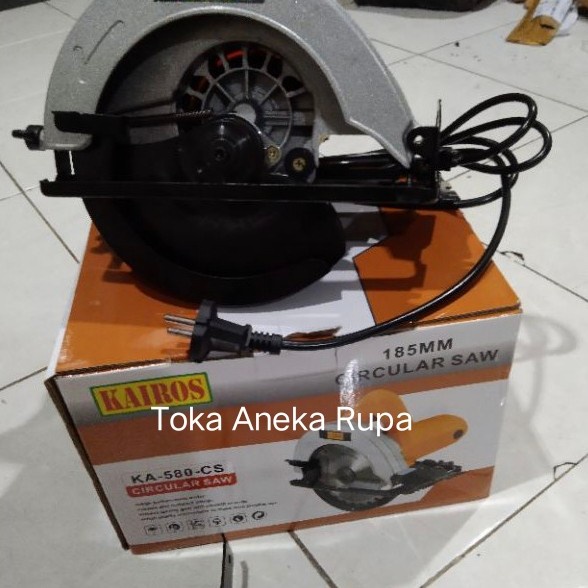 ✅New Circular Saw Circle Saw Gergaji Kayu Listrik 7 Inch Kairos Seperti Ryu Berkualitas
