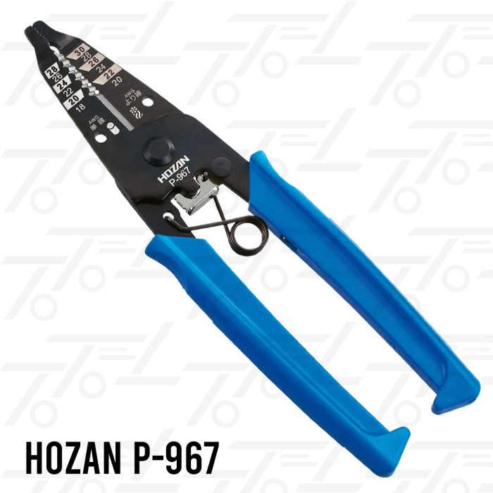 ✅Baru Hozan P-967 Wire Strippers / Tang Kupas Kabel Hozan P967 Limited