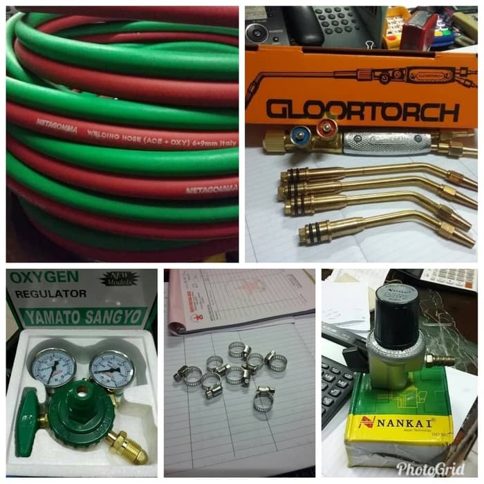 ✅Baru Paket Blender Las Gloor Regulator Oksigen Lpg Paket Las Karbit Gloor Bisa Gojek