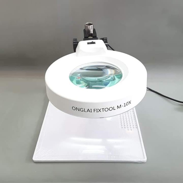 [Original] Kaca Pembesar Lampu Neon Bulat Onglai Fixtool M-10X Original Limited