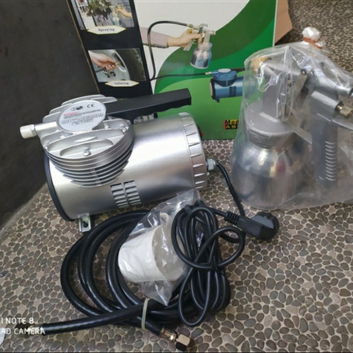 [Original] Kompresor Udara Mini 25 Psi Compresor Angin Kecil Pakai Listrik Bisa Sameday