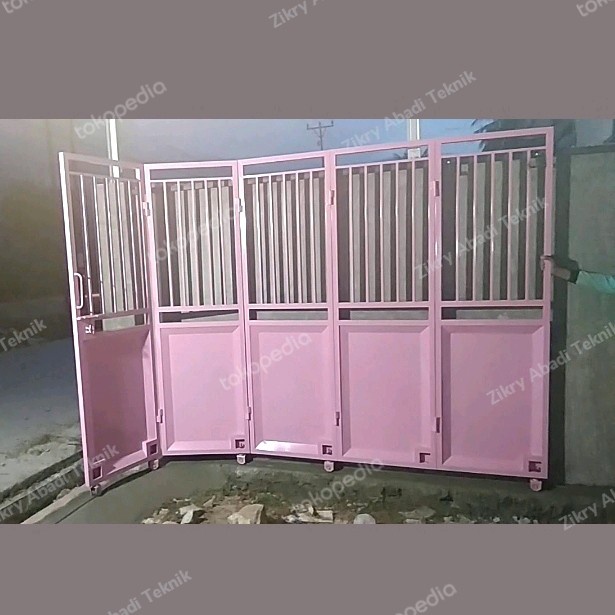 [Ori] Pagar Sliding Belok Minimalis Pagar Sleding Tikung Lipat Dorong Terbaru